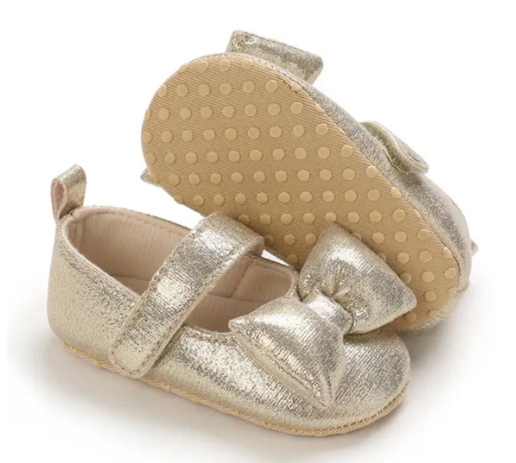 Zapatos Dorados Bebe